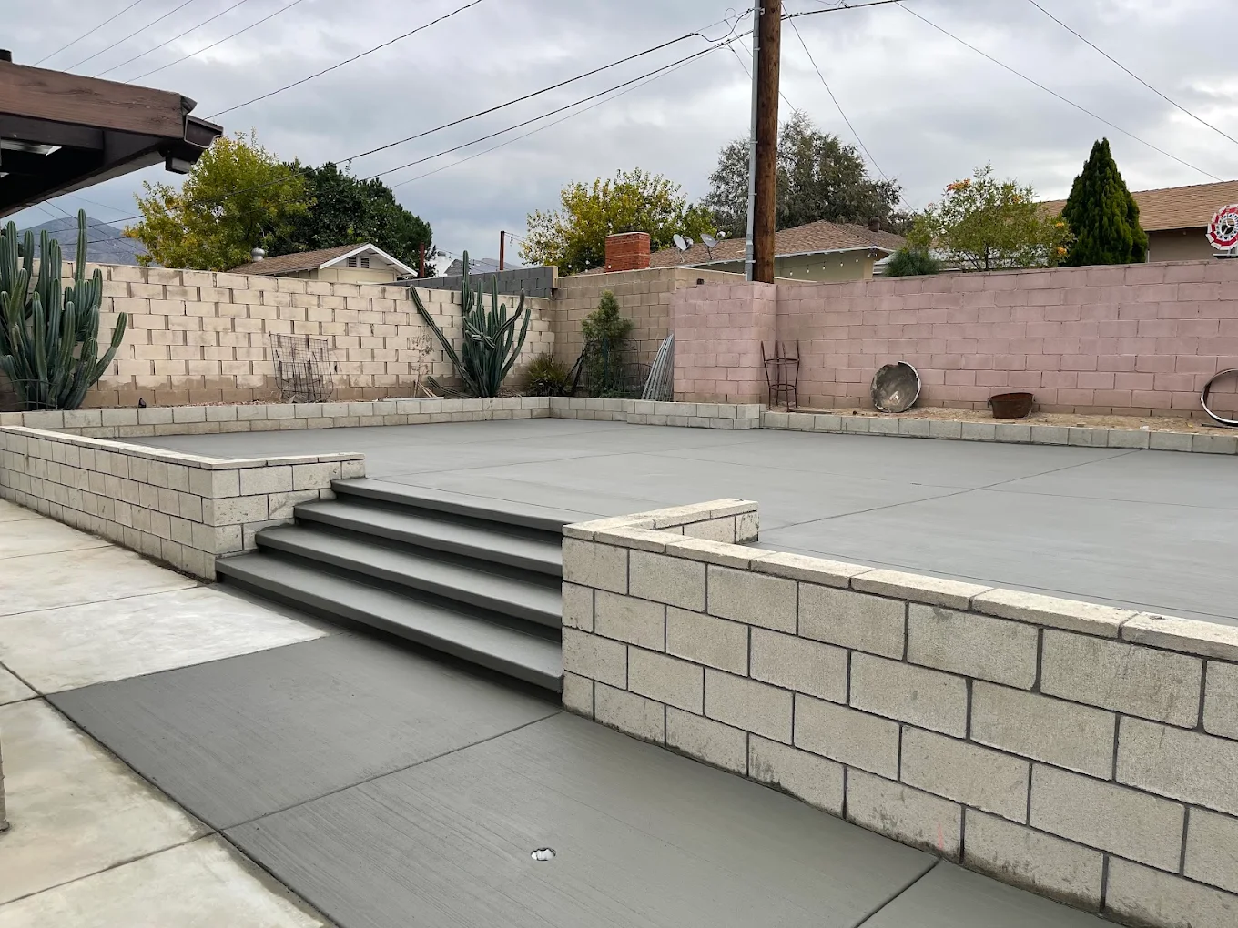 What is under the finish — San Diego landscaping by Staples Landscaping