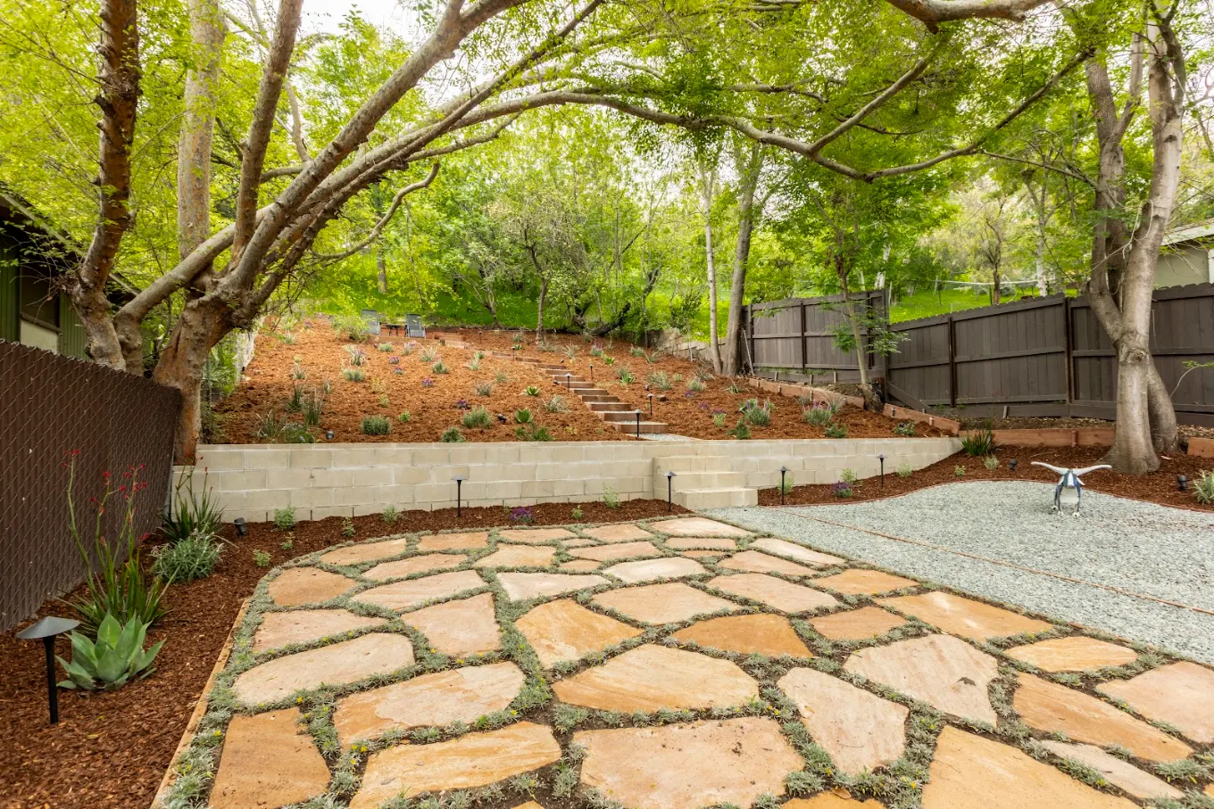 Flagstone Patios in Rancho Santa Fe, San Diego — Staples Landscaping