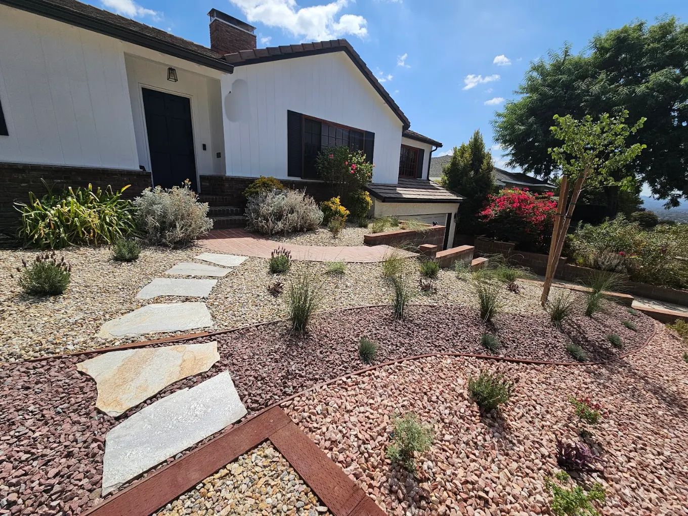 Landscaping in Carmel Valley, California