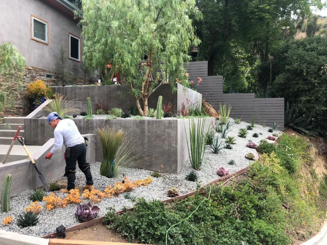 Stairs that feel good — San Diego landscaping by Staples Landscaping