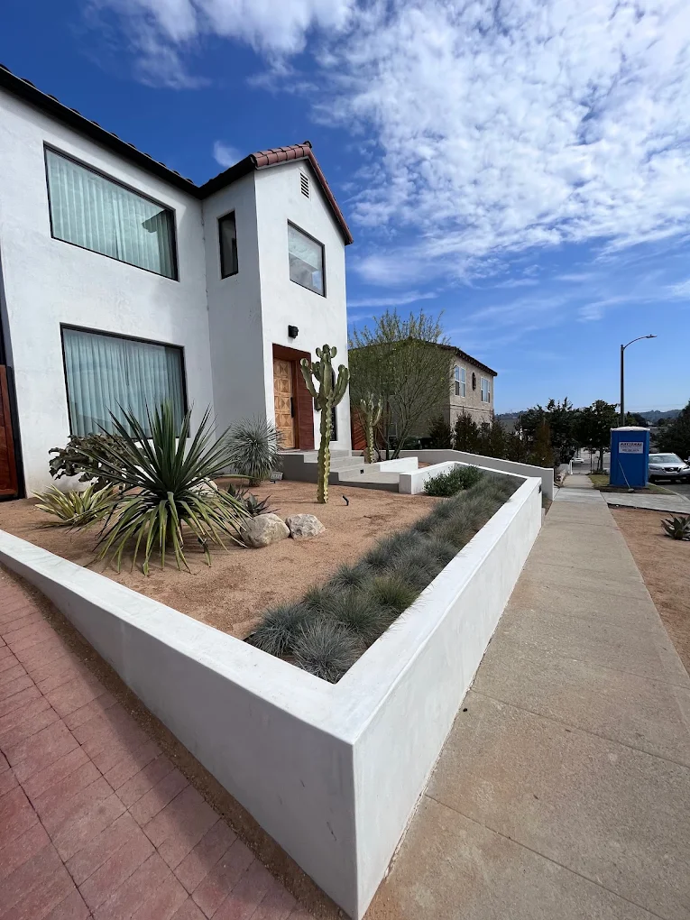 Hardscape as a firebreak — San Diego landscaping by Staples Landscaping